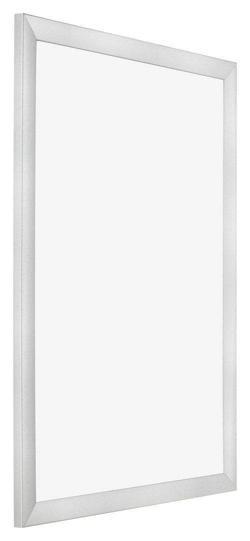 Cornice 20x28cm Argento Nero Spazzato MDF Pisa Davanti Obliquo | Yourdecoration.it