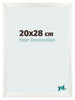 Cornice 20x28cm Bianco Vintage MDF Pisa Davanti Dimensione | Yourdecoration.it