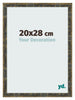 Cornice 20x28cm Blu Oro Fondente MDF Pisa Davanti Dimensione | Yourdecoration.it