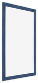 Cornice 20x28cm Blu Scuro Spazzato MDF Pisa Davanti Obliquo | Yourdecoration.it