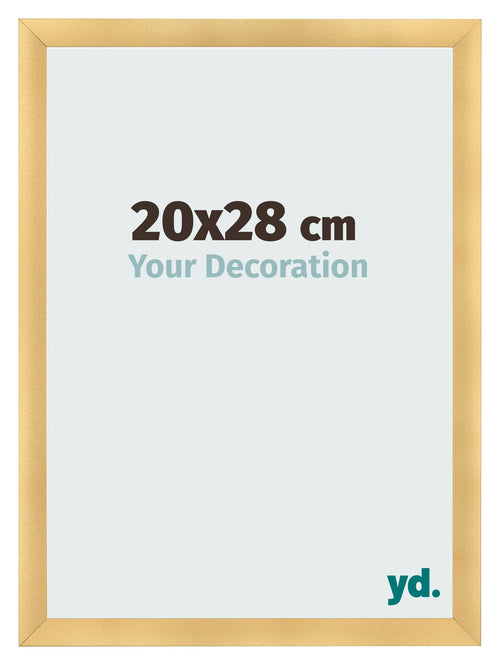 Cornice 20x28cm Oro Vintage MDF Pisa Davanti Dimensione | Yourdecoration.it