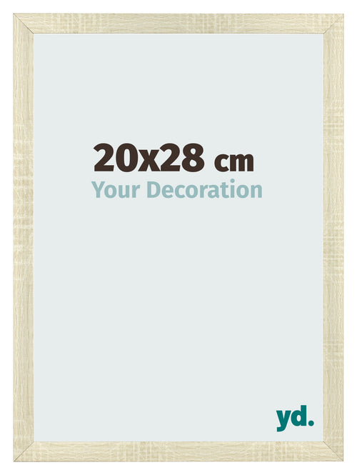 Cornice 20x28cm Rovere MDF Pisa Davanti Dimensione | Yourdecoration.it