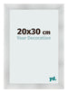 Cornice 20x30cm Alluminio Spazzolato MDF Pisa Davanti Dimensione | Yourdecoration.it