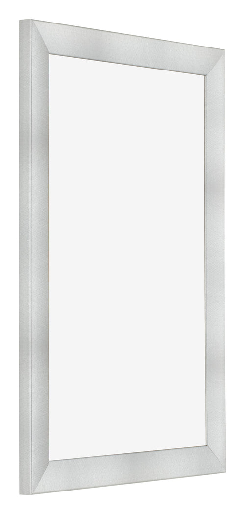 Cornice 20x30cm Alluminio Spazzolato MDF Pisa Davanti Obliquo | Yourdecoration.it
