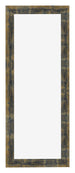 Cornice 20x60cm Blu Oro Fondente MDF Pisa Davanti | Yourdecoration.it