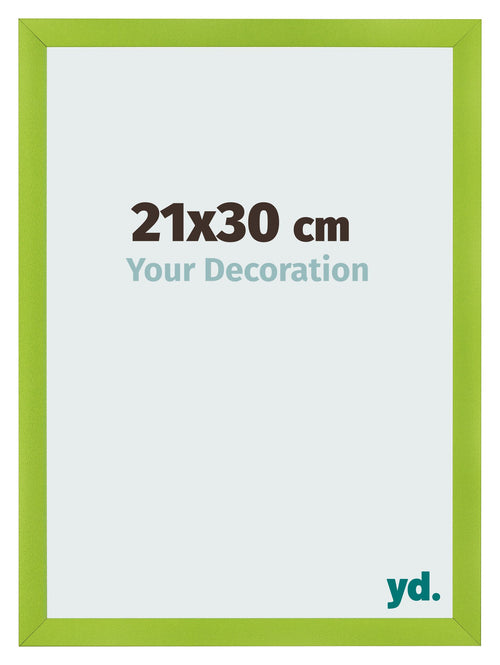 Cornice 21x30cm Verde MDF Pisa Davanti Dimensione | Yourdecoration.it