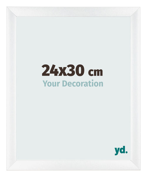 Cornice 24x30cm Bianco Vintage MDF Pisa Davanti Dimensione | Yourdecoration.it