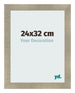 Cornice 24x32cm Oro Vintage MDF Pisa Davanti Dimensione | Yourdecoration.it
