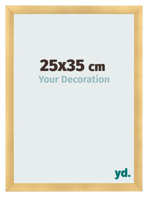 Cornice 25x35cm Oro Vintage MDF Pisa Davanti Dimensione | Yourdecoration.it