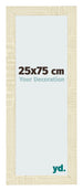 Cornice 25x75cm Rovere MDF Pisa Davanti Dimensione | Yourdecoration.it