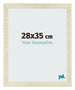 Cornice 28x35cm Rovere MDF Pisa Davanti Dimensione | Yourdecoration.it