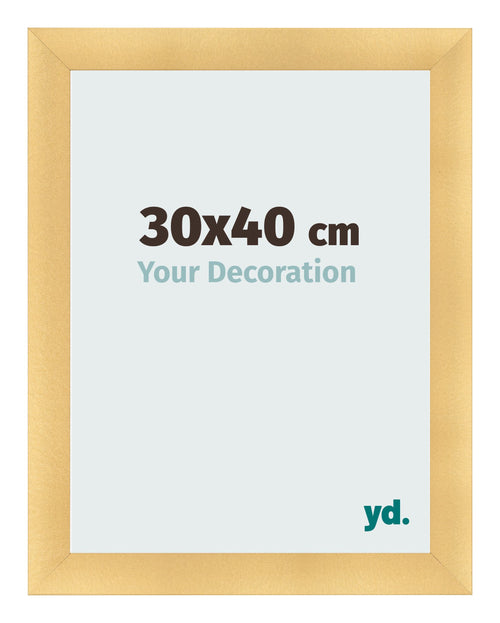 Cornice 30x40cm Oro Vintage MDF Pisa Davanti Dimensione | Yourdecoration.it