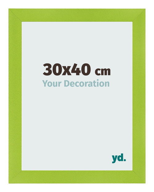Cornice 30x40cm Verde MDF Pisa Davanti Dimensione | Yourdecoration.it