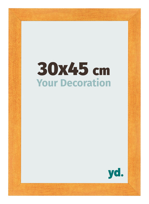 Cornice 30x45cm Arancione MDF Pisa Davanti Dimensione | Yourdecoration.it
