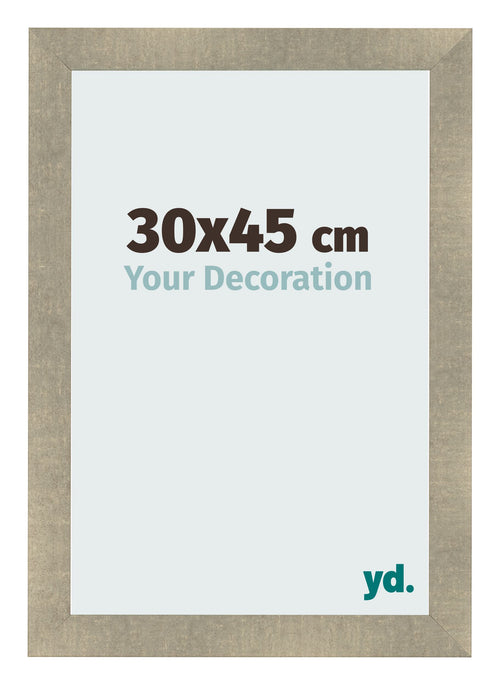 Cornice 30x45cm Oro Vintage MDF Pisa Davanti Dimensione | Yourdecoration.it