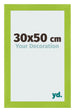 Cornice 30x50cm Verde MDF Pisa Davanti Dimensione | Yourdecoration.it