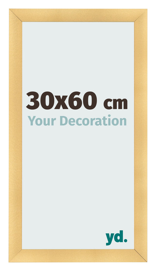 Cornice 30x60cm Oro Vintage MDF Pisa Davanti Dimensione | Yourdecoration.it