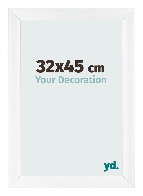 Cornice 32x45cm Bianco Vintage MDF Pisa Davanti Dimensione | Yourdecoration.it