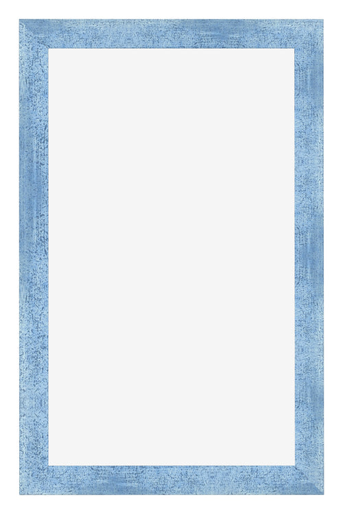 Cornice 33x48cm Blu Acceso Spazzato MDF Pisa Davanti | Yourdecoration.it
