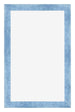Cornice 33x48cm Blu Acceso Spazzato MDF Pisa Davanti | Yourdecoration.it
