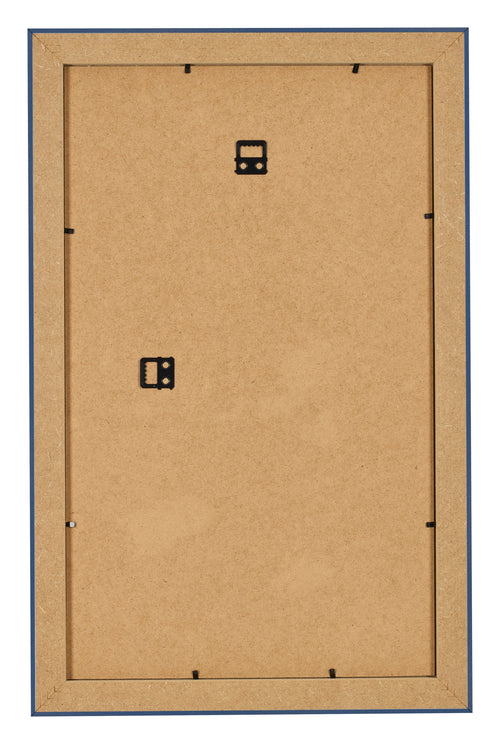 Cornice 33x48cm Blu Scuro Spazzato MDF Pisa Retro | Yourdecoration.it