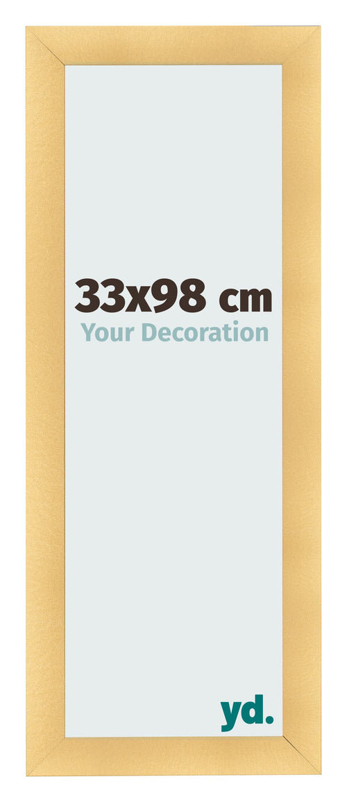 Cornice 33x98cm Oro Vintage MDF Pisa Davanti Dimensione | Yourdecoration.it