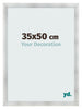 Cornice 35x50cm Alluminio Spazzolato MDF Pisa Davanti Dimensione | Yourdecoration.it