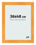 Cornice 36x48cm Arancione MDF Pisa Davanti Dimensione | Yourdecoration.it