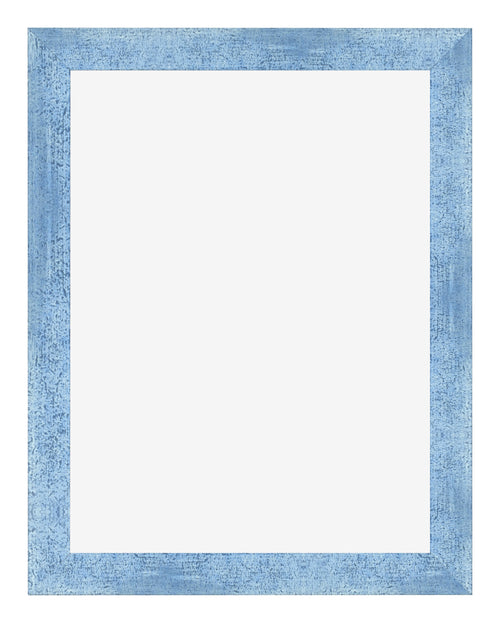 Cornice 36x48cm Blu Acceso Spazzato MDF Pisa Davanti | Yourdecoration.it