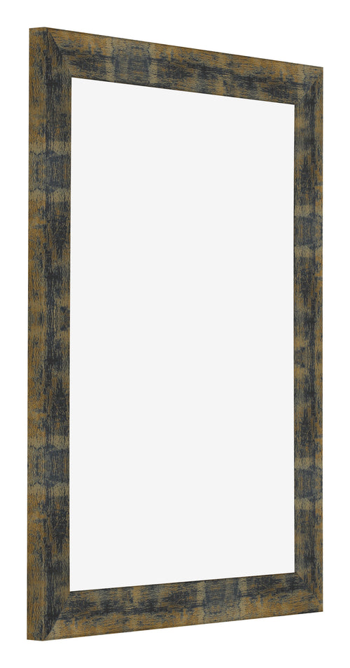 Cornice 36x48cm Blu Oro Fondente MDF Pisa Davanti Obliquo | Yourdecoration.it