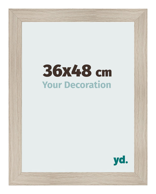 Cornice 36x48cm Rovere Rustico MDF Pisa Davanti Dimensione | Yourdecoration.it