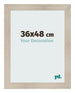 Cornice 36x48cm Rovere Rustico MDF Pisa Davanti Dimensione | Yourdecoration.it