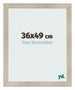 Cornice 36x49cm Rovere Rustico MDF Pisa Davanti Dimensione | Yourdecoration.it