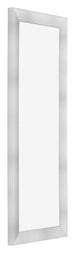 Cornice 37 5x98cm Alluminio Spazzolato MDF Pisa Davanti Obliquo | Yourdecoration.it