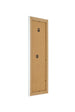 Cornice 37 5x98cm Bianco Vintage MDF Pisa Retro Obliquo | Yourdecoration.it
