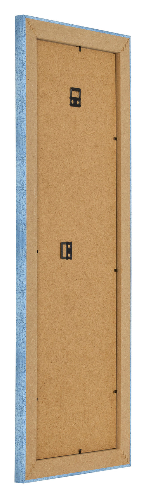 Cornice 37 5x98cm Blu Acceso Spazzato MDF Pisa Retro Obliquo | Yourdecoration.it