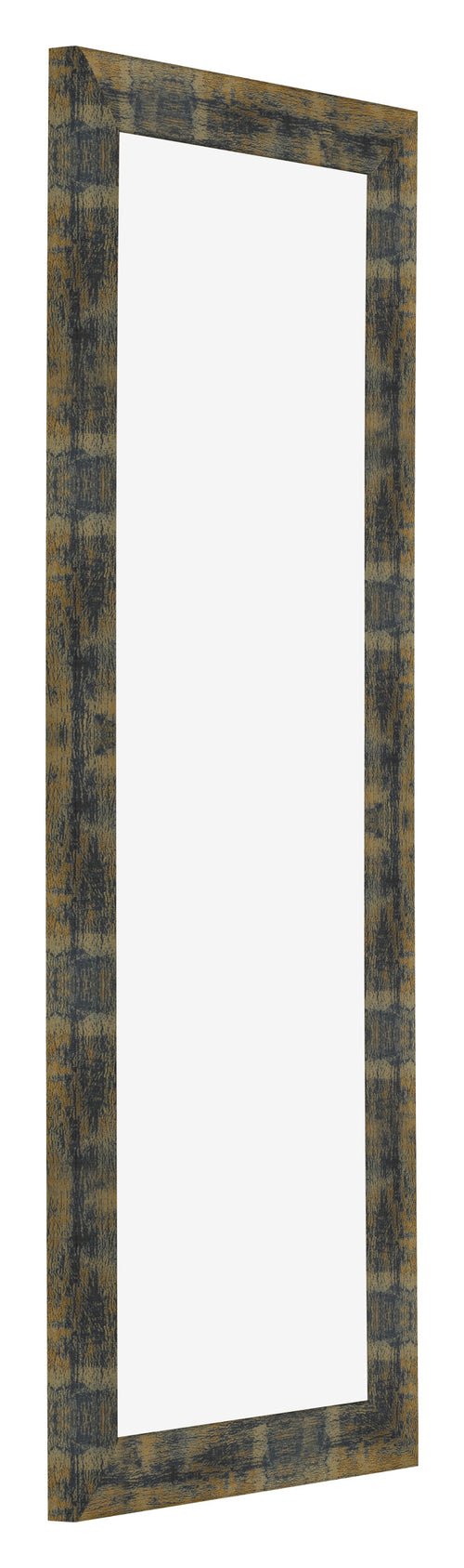 Cornice 37 5x98cm Blu Oro Fondente MDF Pisa Davanti Obliquo | Yourdecoration.it