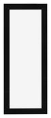 Cornice 37 5x98cm Nero Argento Lucido MDF Pisa Davanti | Yourdecoration.it