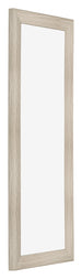 Cornice 37 5x98cm Rovere Rustico MDF Pisa Davanti Obliquo | Yourdecoration.it
