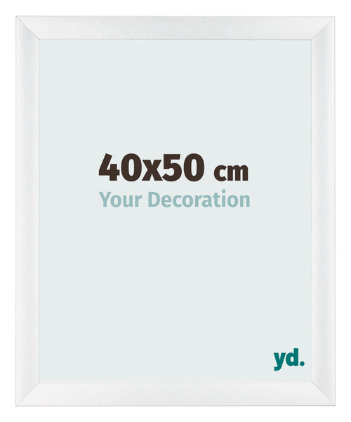 Cornice 40x50cm Bianco Vintage MDF Pisa Davanti Dimensione | Yourdecoration.it