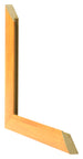 Cornice 40x55cm Arancione MDF Pisa Dettaglio Intersezione | Yourdecoration.it