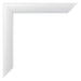 Cornice 40x55cm Argento Nero Spazzato MDF Pisa Dettaglio Angolo | Yourdecoration.it