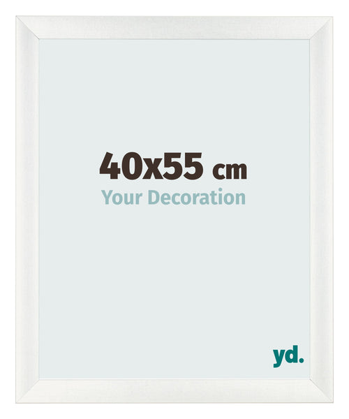 Cornice 40x55cm Bianco Vintage MDF Pisa Davanti Dimensione | Yourdecoration.it