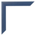 Cornice 40x55cm Blu Scuro Spazzato MDF Pisa Dettaglio Angolo | Yourdecoration.it