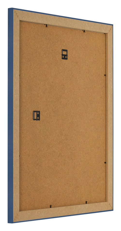 Cornice 40x55cm Blu Scuro Spazzato MDF Pisa Retro Obliquo | Yourdecoration.it