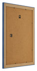 Cornice 40x55cm Blu Scuro Spazzato MDF Pisa Retro Obliquo | Yourdecoration.it