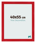 Cornice 40x55cm Rosso MDF Pisa Davanti Dimensione | Yourdecoration.it