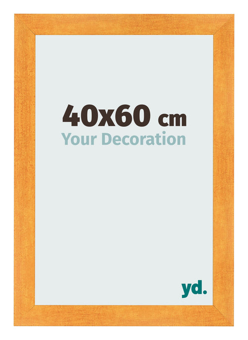 Cornice 40x60cm Arancione MDF Pisa Davanti Dimensione | Yourdecoration.it