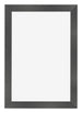 Cornice 40x60cm Nero Argento Lucido MDF Pisa Davanti | Yourdecoration.it