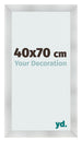 Cornice 40x70cm Alluminio Spazzolato MDF Pisa Davanti Dimensione | Yourdecoration.it